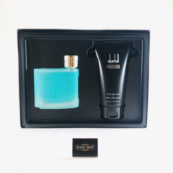Authentic Original Alfred Dunhill Pure (Gift Set) 75ml Eau De Toilette Spray + 150ml After
