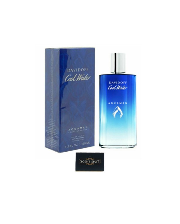 Cool Water Aquaman by Davidoff (New in Box) 125ml Eau De Toilette Spray