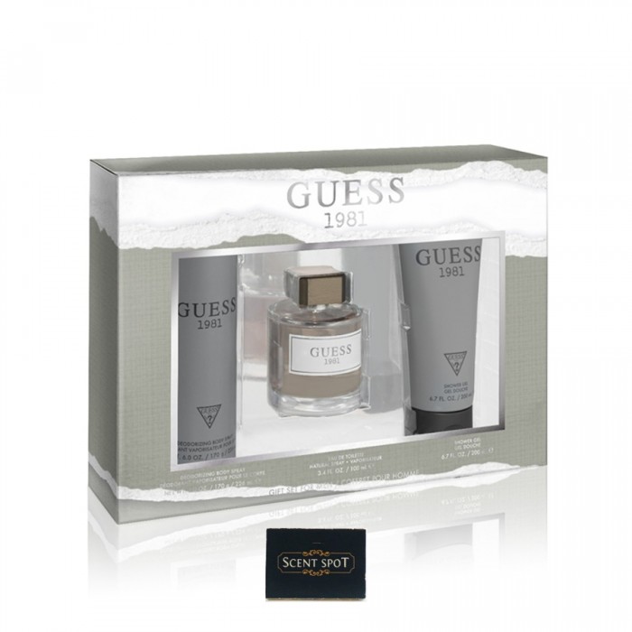 Authentic Original 1981 by Guess (Gift Set) 100ml Eau De Toilette
