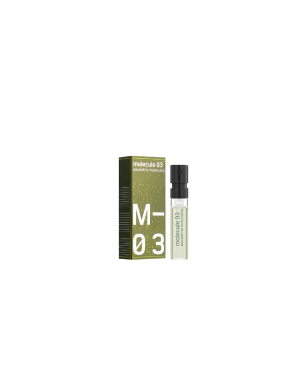 Escentric Molecules Molecules 03 (Vial Sample) 2ml Eau De Toilette Spray  (Unisex)