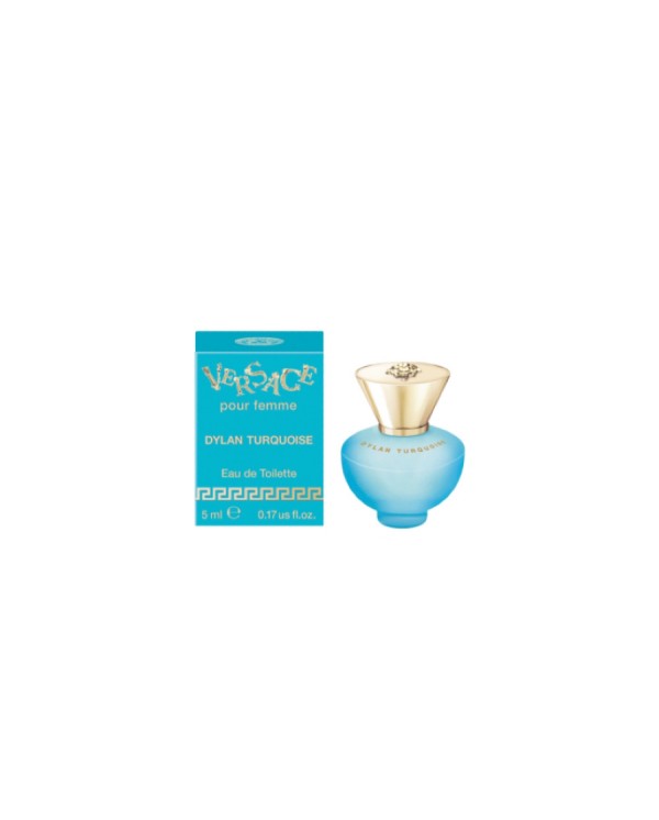 Versace Dylan Blue Turquoise Pour Femme (Miniature Travel) 5ml Eau De  Toilette Dab On (Women)