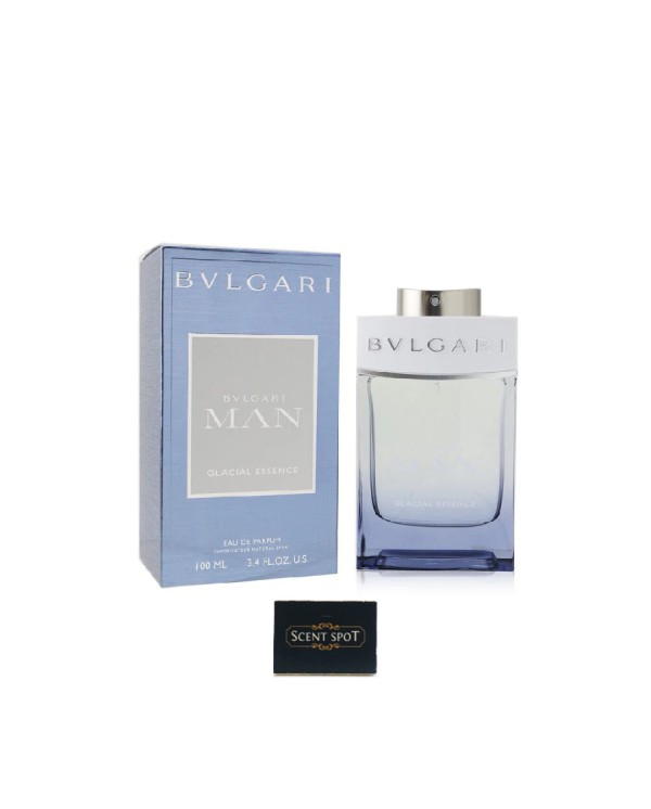 Authentic Original Bvlgari Man Glacial Essence (New in Box) 100ml Eau De Parfum Spray (Men