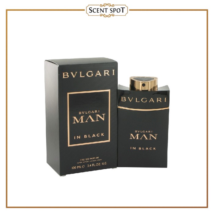 Authentic Original Bvlgari Man In Black (New in Box) 100ml Eau De