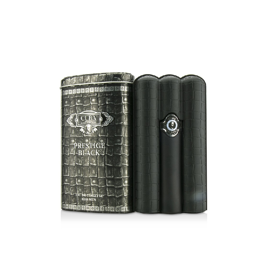 Fragluxe Cuba Prestige Black 90ml (New in Box) Eau De Toilette Spray (Men)