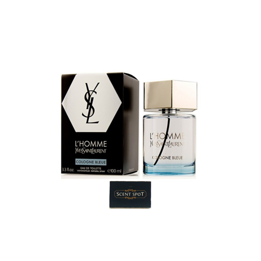 L'homme Cologne Bleue by Yves Saint Laurent (New in Box) 100ml Eau De